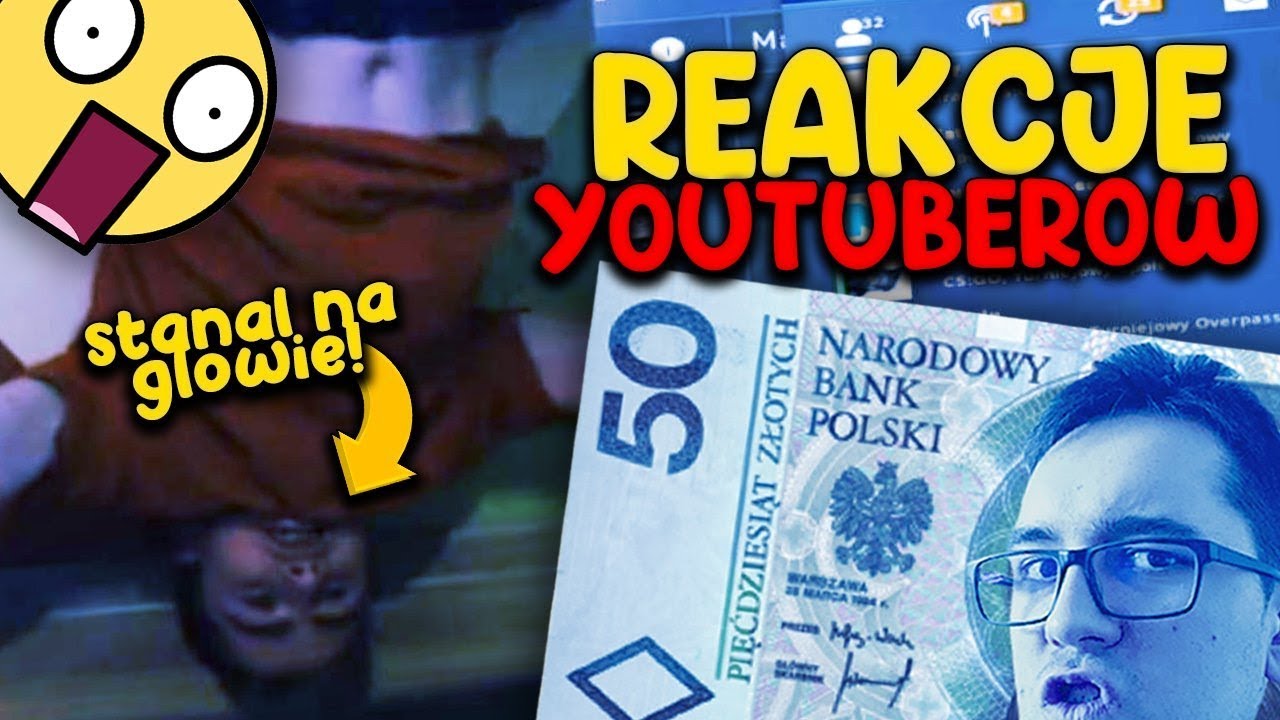 REAKCJE YOUTUBER&Oacute;W NA DONATE 50 ZŁOTYCH #4