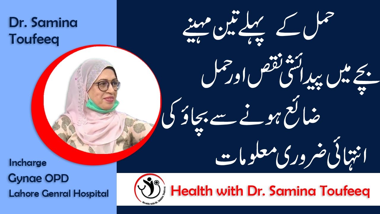 First Trimester of Pregnancy Tips Urdu Hindi |  Hamal Ke Pehle Teen Maah Complete Info