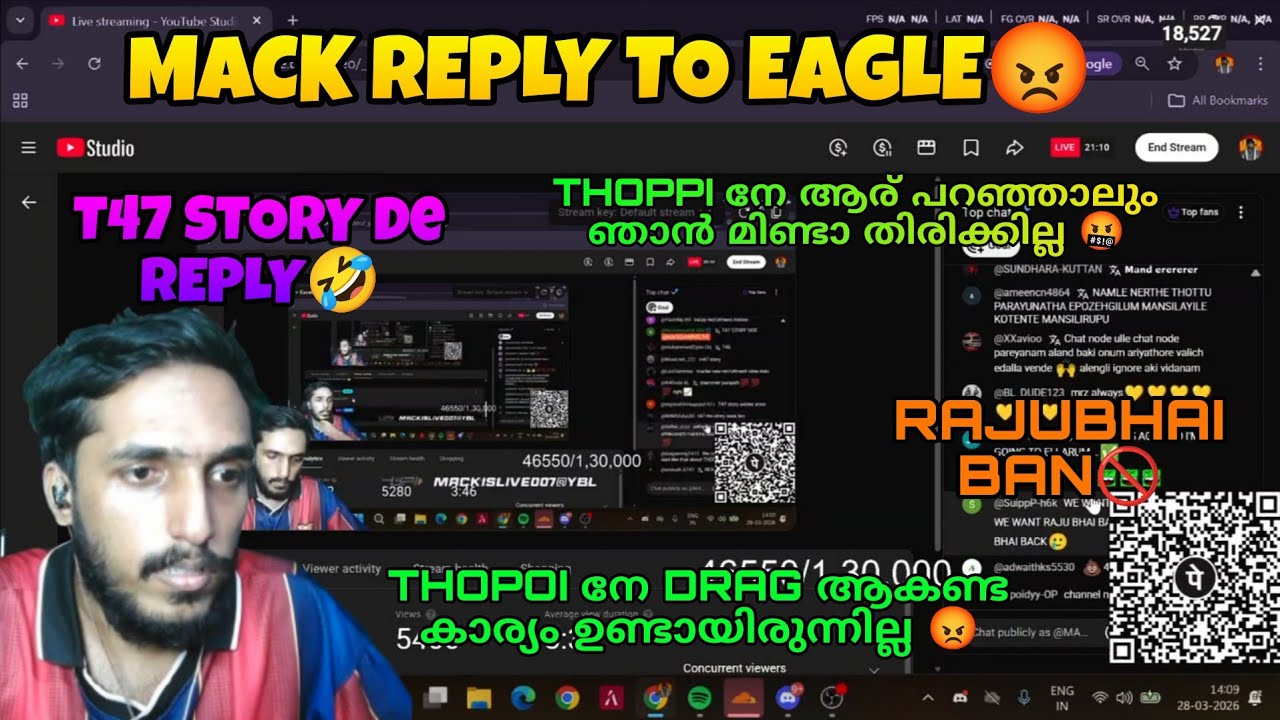 mack reply to eagle😱|THOPPI നേ DRAG ആകണ്ട കാര്യം ഇല്ല ആയിരുന്ന്😡|അത് FULL BAD ആയി 
