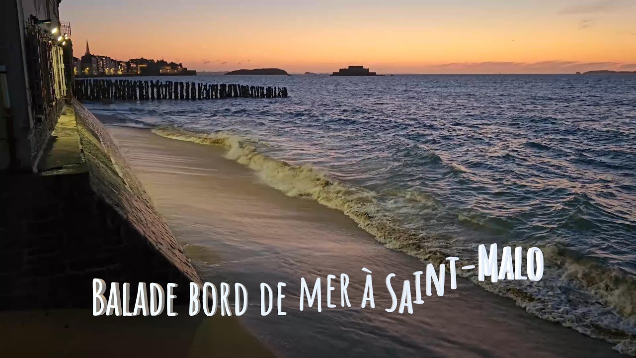 Balade bord de mer à Saint-Malo