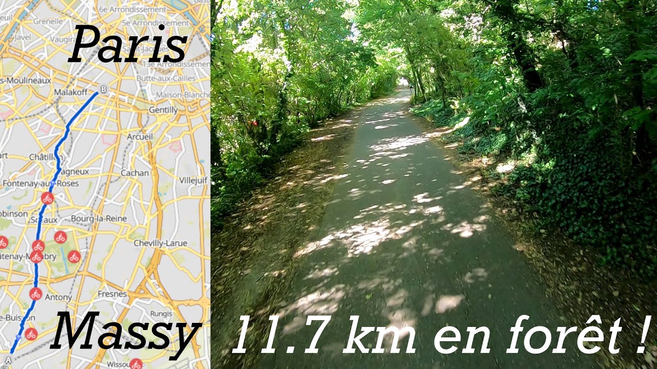 [4K] Massy → Paris - La coulée verte en gyroroue