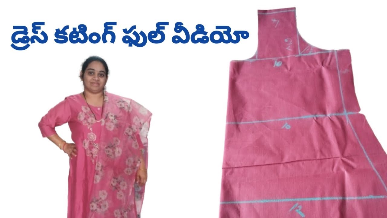 Dress cutting full video
