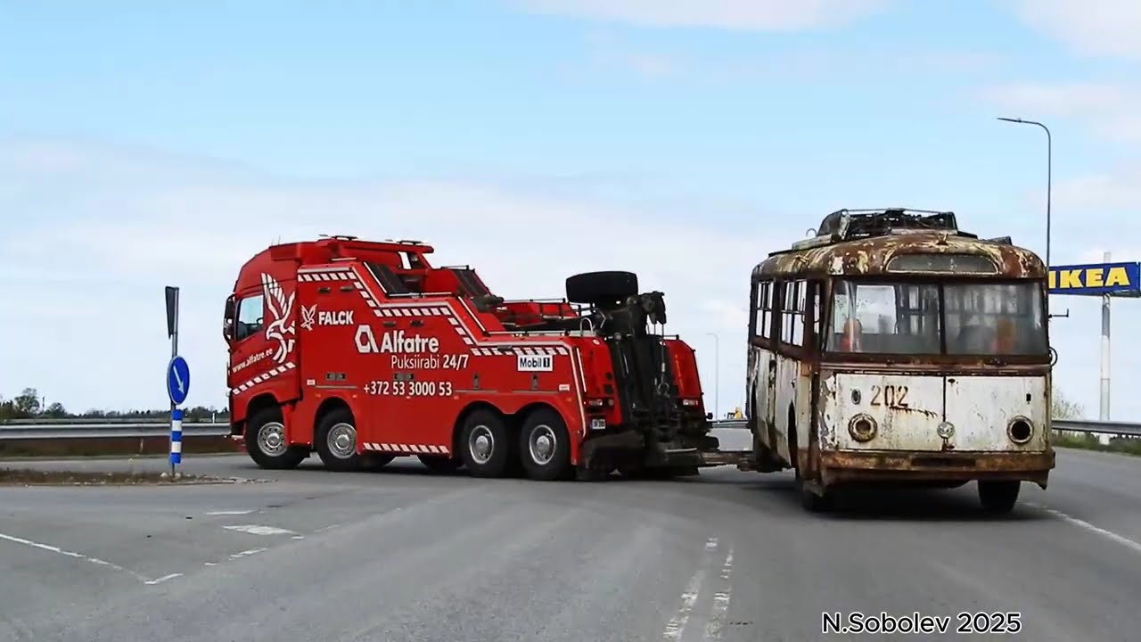 Skoda 9tr part 2 - Abandoned trolleybus rescue (part2)