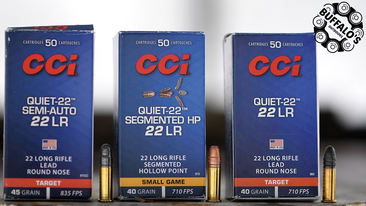 Изучение семейства боеприпасов CCI QUIET-22