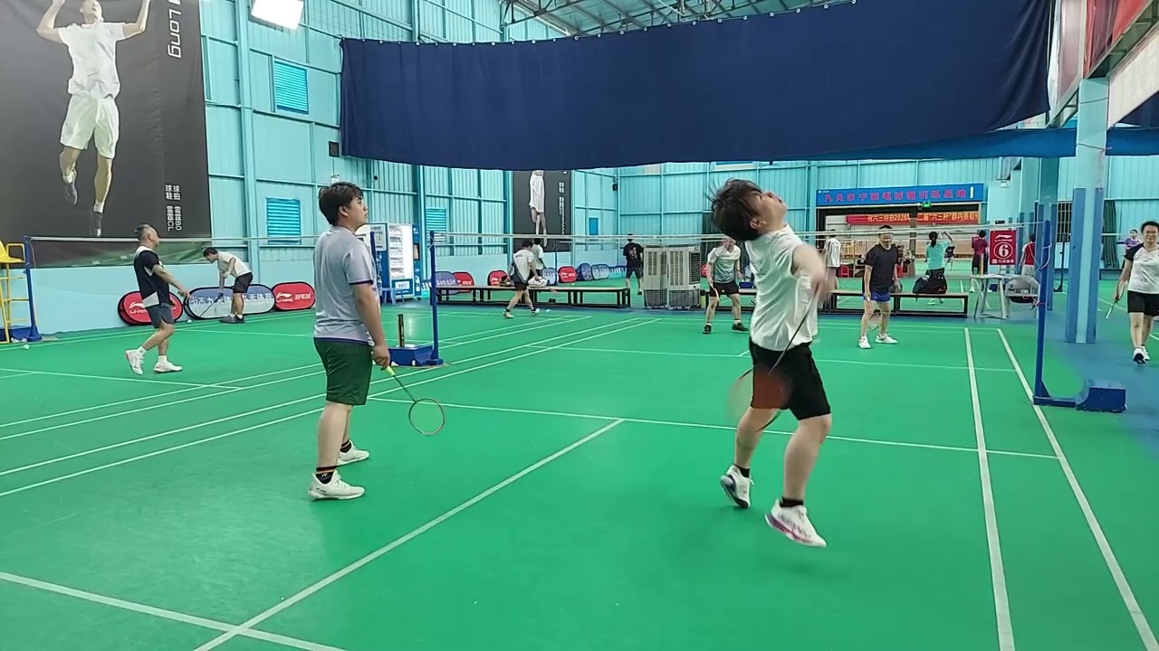 Badminton game, Zhongshan, China 2 26 26 4