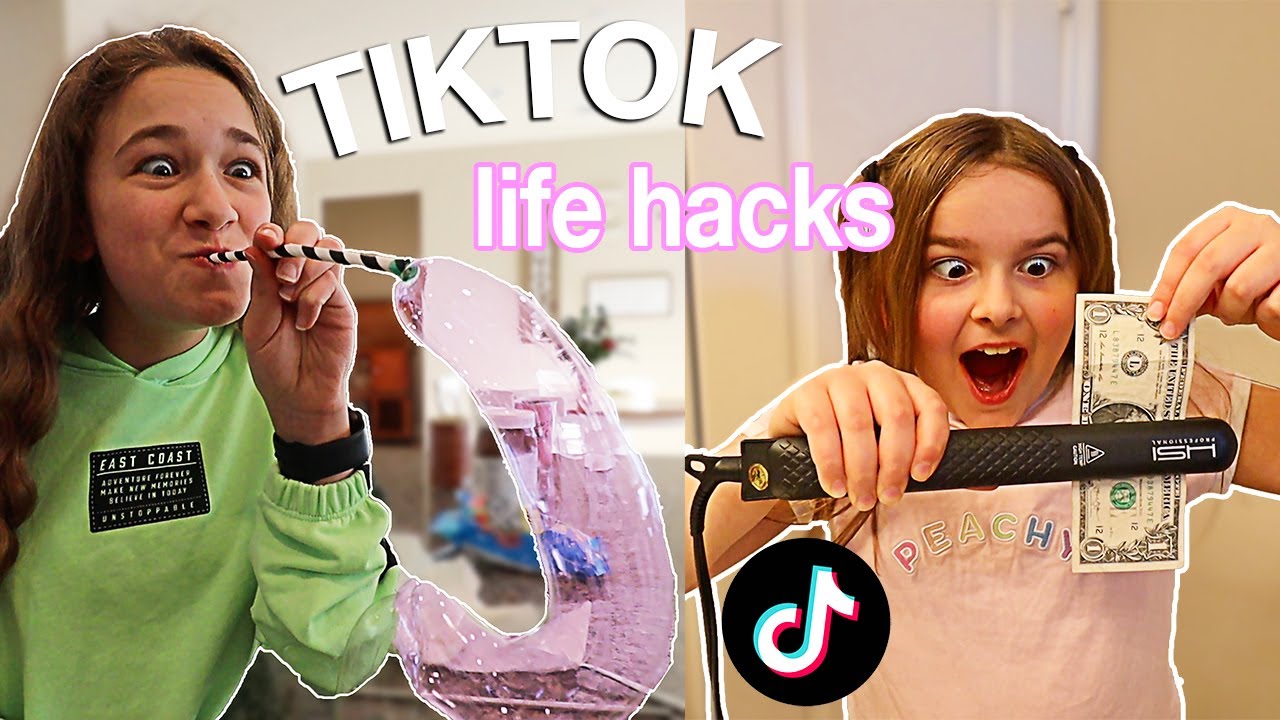 Life Hacks From TIKTOK! Let's SEE If They Work! | CILLA AND MADDY