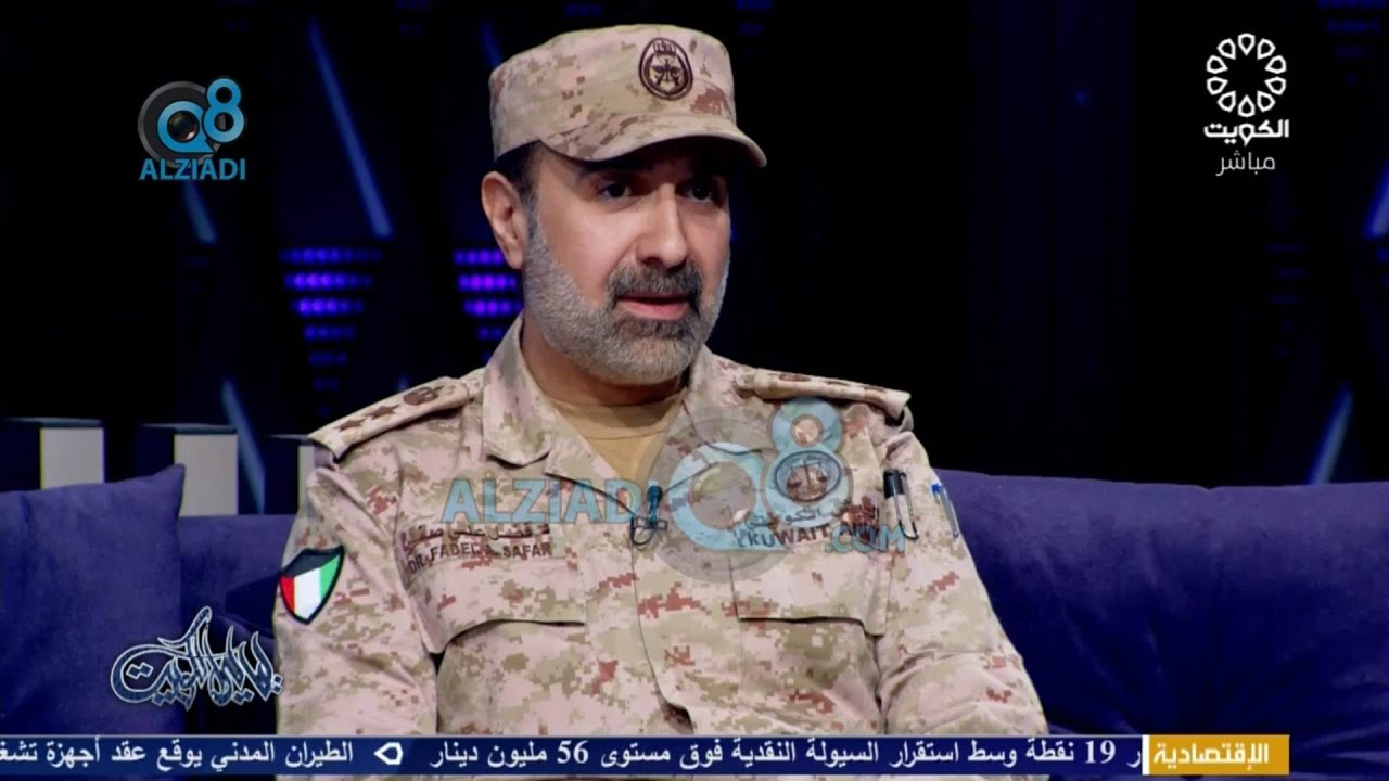لقاء العقيد حقوقي د.فضل صفر و جمال الريش في برنامج (ليالي الكويت) عن الخدمة الوطنية العسكرية