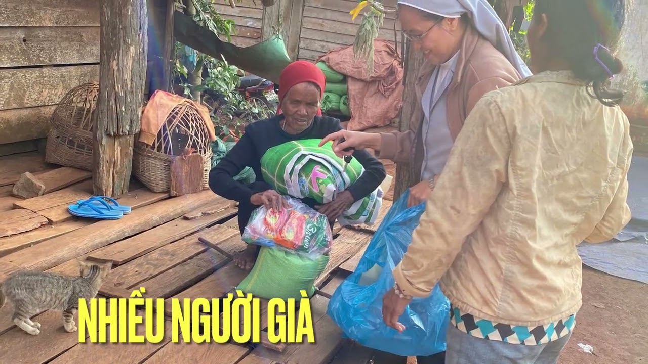 02-2026 Giúp những người già khó khăn và gia đình đông con ở Earan ĐakLak