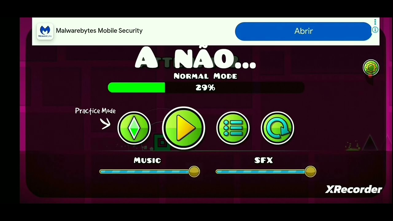 Eu odeio esse jogoooooooooooooo (Geometry dash)