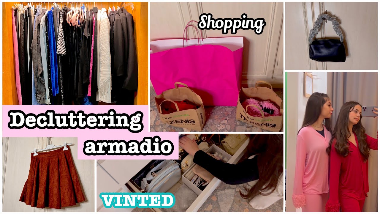 SHOPPING VLOG + DECLUTTERING DELL’ARMADIO *Vinted*