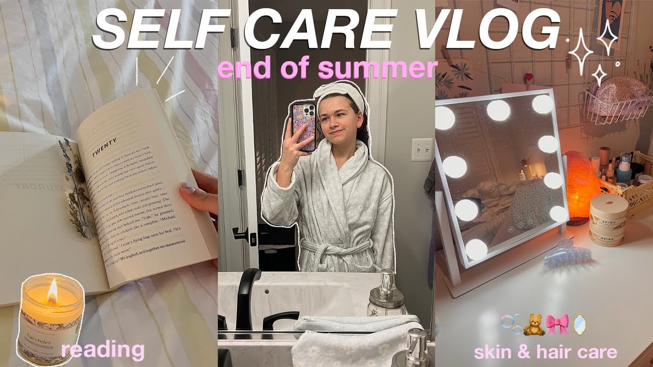 END OF SUMMER ROUTINE | relaxing & self-care