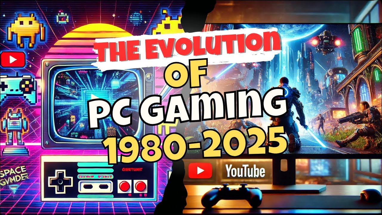From Pixels to Reality: How Game Graphics Evolved from 1980 to 2025!