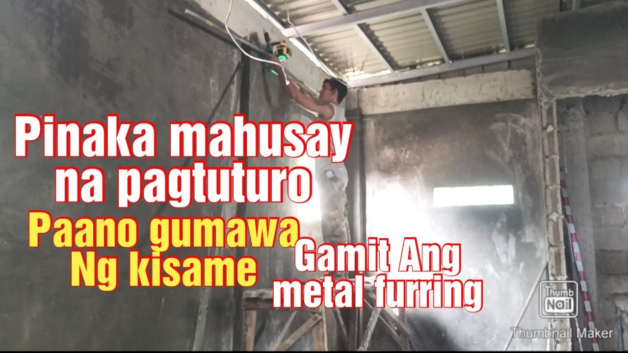 Paano magkisame gamit Ang Furring? The best tutorial video