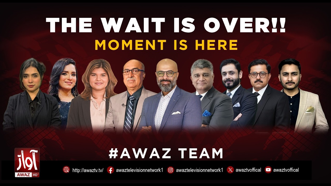 Awaz Television Network LIVE | Latest Pakistan & Sindh News 24/7 | Headlines , Bulletins