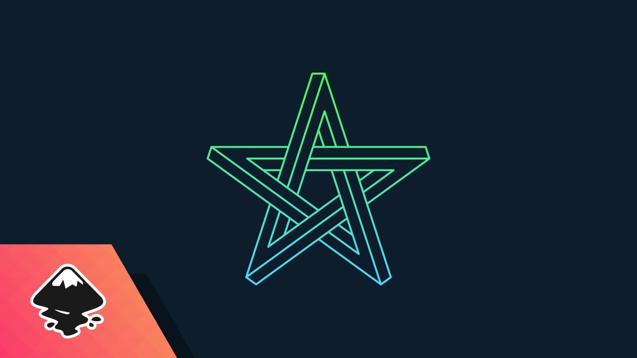 Inkscape Tutorial: Impossible Star Logo