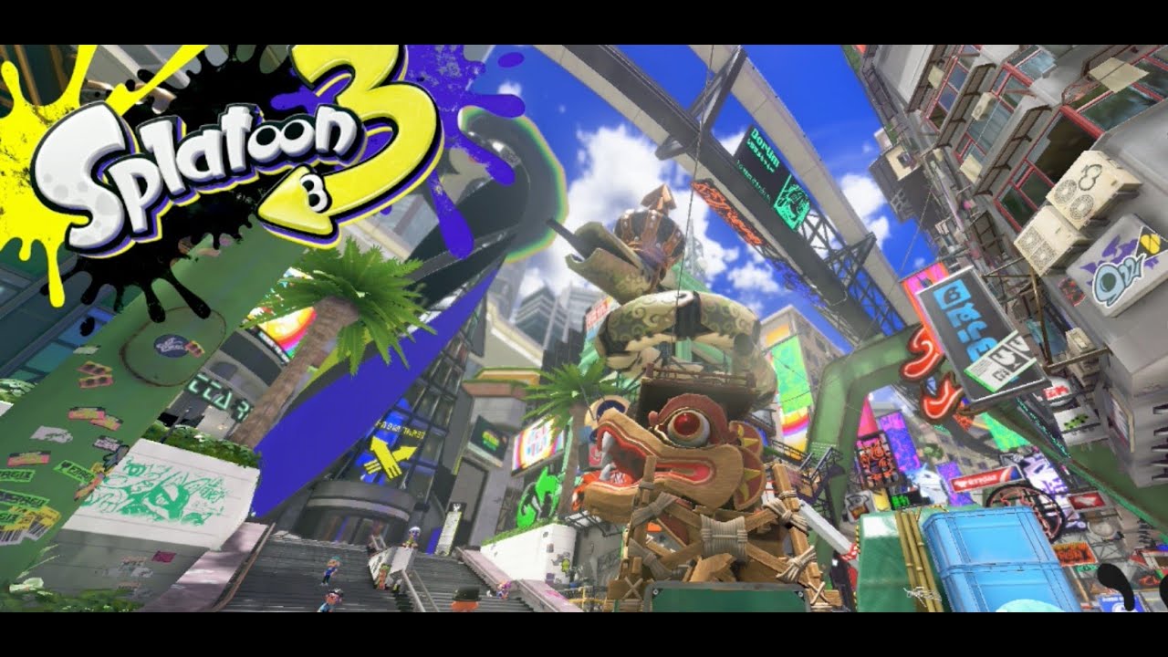 「 スプラトゥーン３」数年ぶりにぬりぬり参加OK