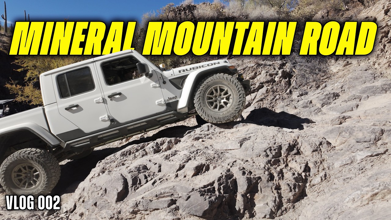 Mineral Mountain Road Trail - Florence, AZ | Trail Vlog 002