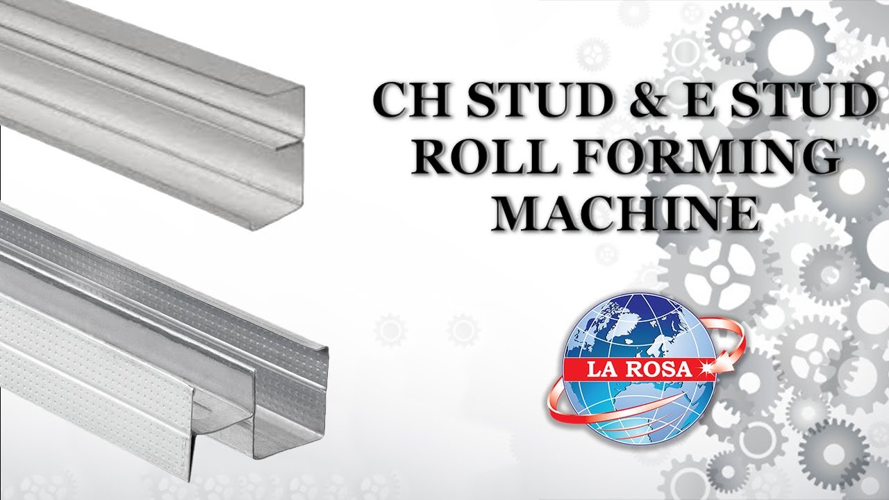 GTEC Shaftwall systems - CH STUD & E STUD ROLL FORMING MACHINE