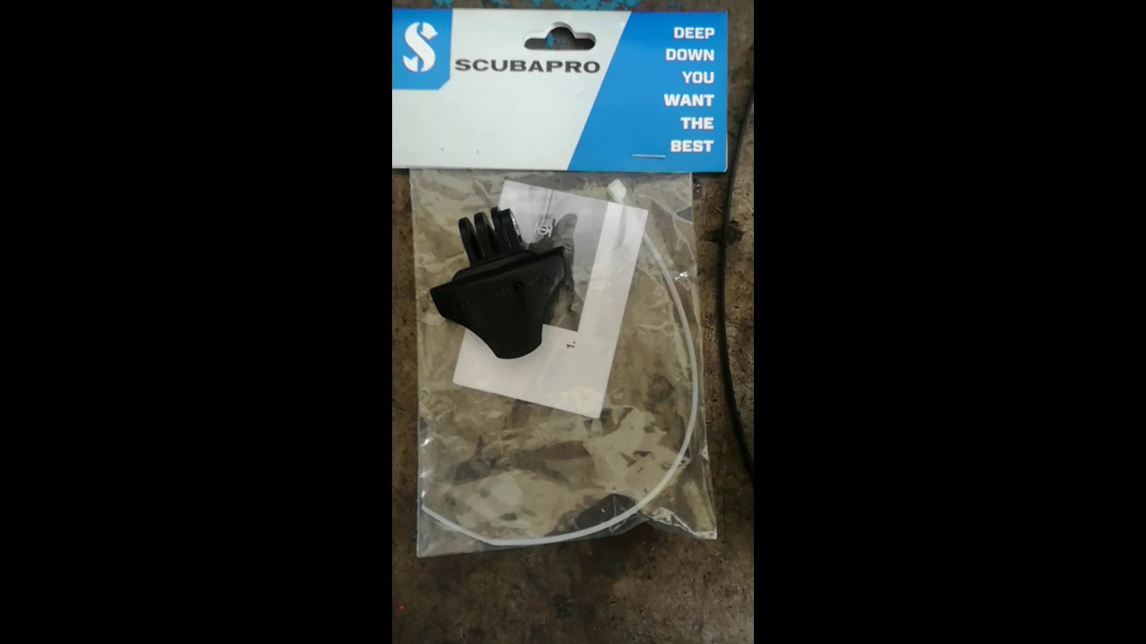 Come si monta il supporto Scubapro per Go Pro o computer sub sulla maschera Zoom Evo Scubapro