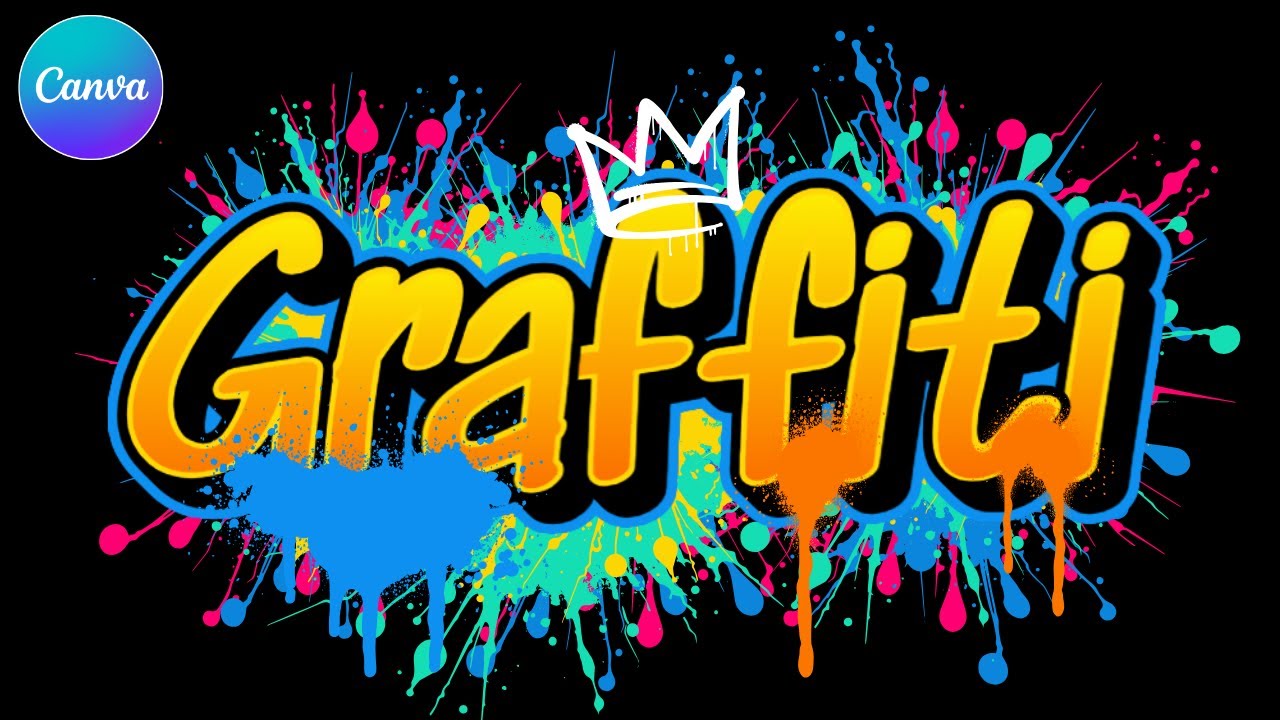Make Your Text Look Like Graffiti in Canva (No Photoshop!)
