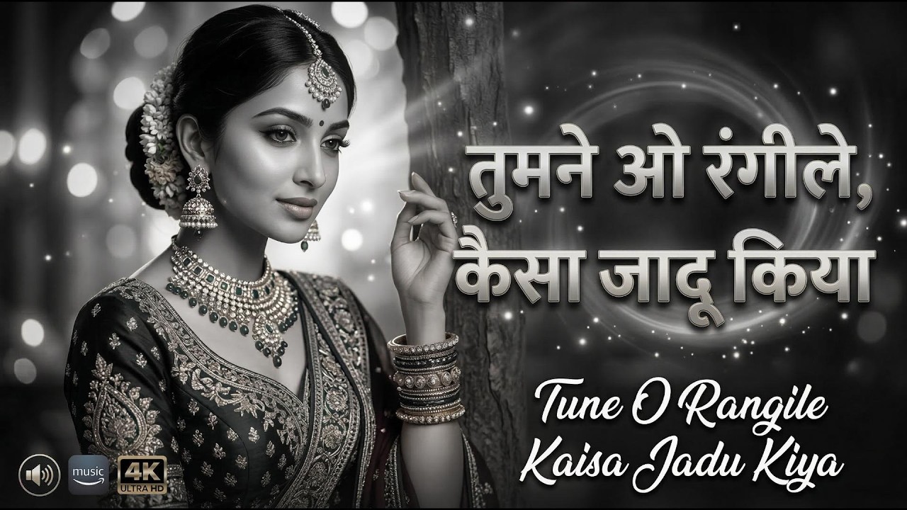 Tune O Rangile Kaisa Jadu Kiya | Lata Mangeshkar Evergreen Romantic Song | Old Is Gold