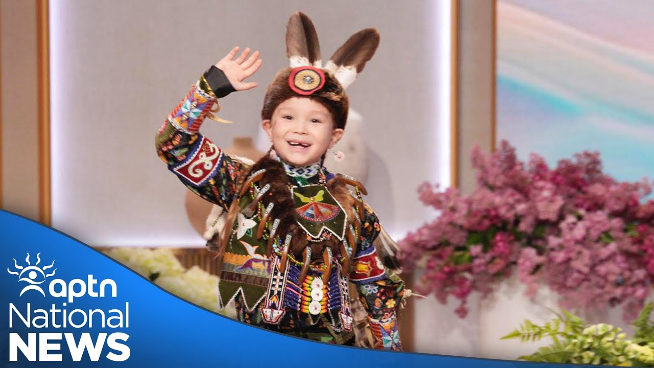 Mother son duo share their culture as they travel the powwow trail | APTN News
