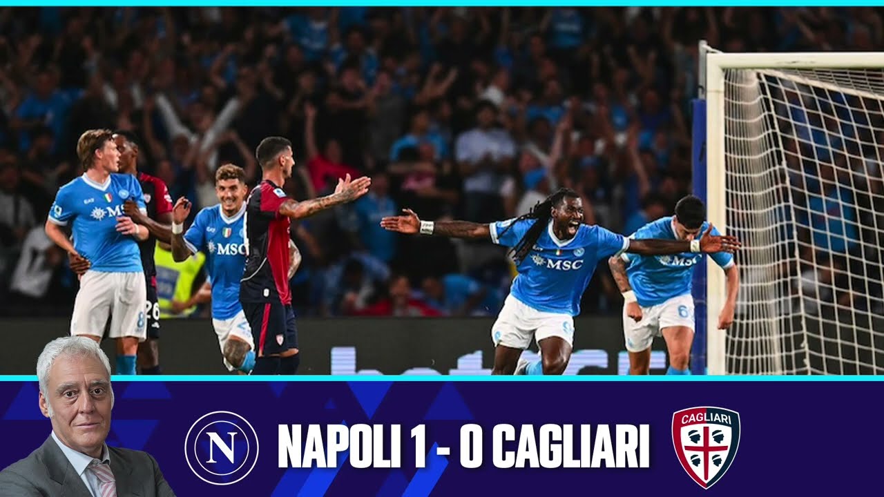 Napoli-Cagliari 1-0: il GOL di ANGUISSA FA ESPLODERE FRANCESCO REPICE IN RADIOCRONACA