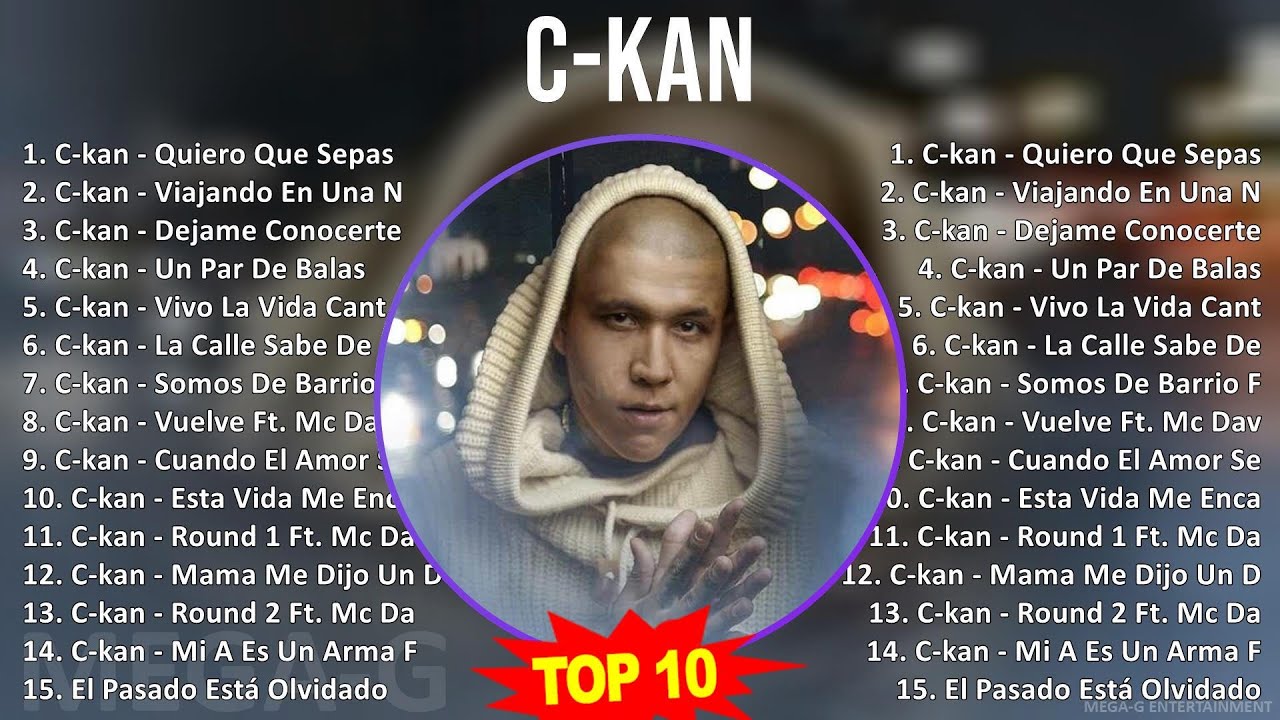 C   K a n MIX 30 Grandes Exitos ~ 2000s Music ~ Top Rap, Latin Rap, Latin, Gangsta Rap Music