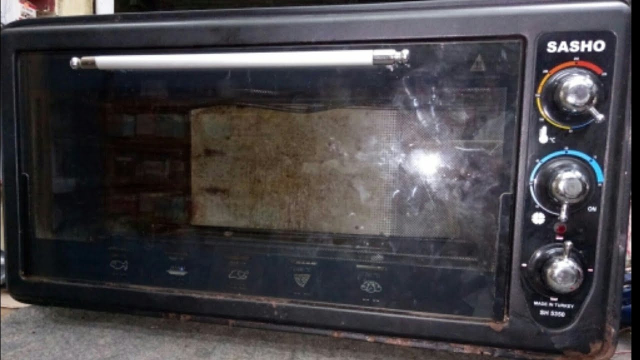 تصليح فرن كهربائى ساشو Repair electric oven SASHO