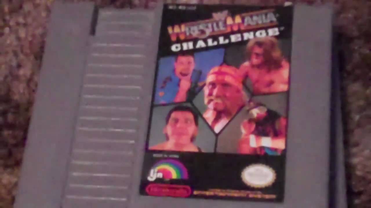 My wwf/wwe wrestling game collection
