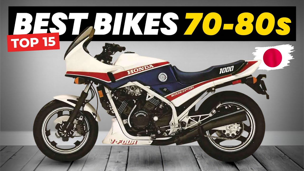 15 Most Powerful Japanese Motorcycles from 1970s & 80s