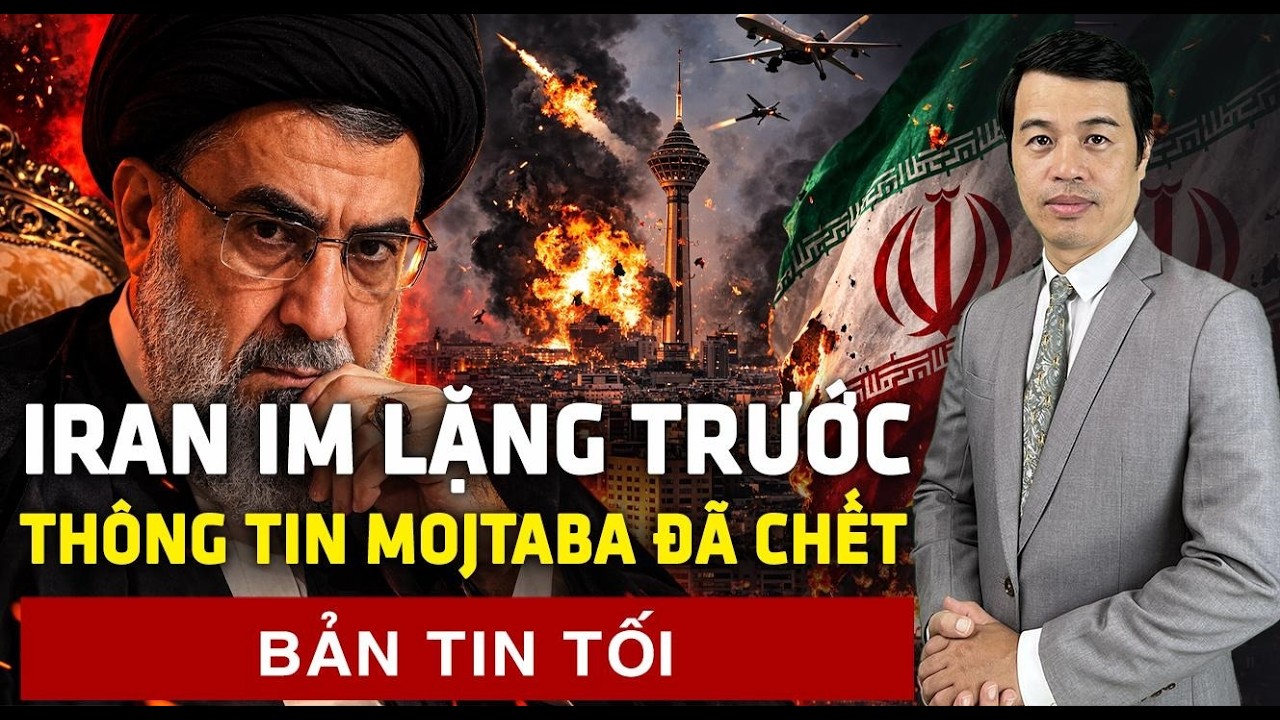 Mossad khẳng định tân giáo chủ Mojtaba Khamenei đã chết, Iran im lặng | 60 Giây Tinh Hoa TV