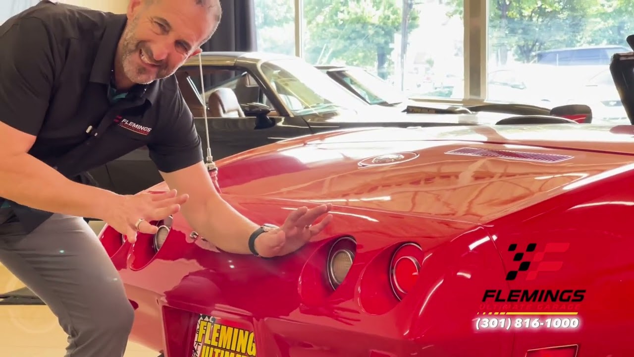 Обязательно посмотрите кабриолет Chevrolet Corvette Stingray 1975 года!