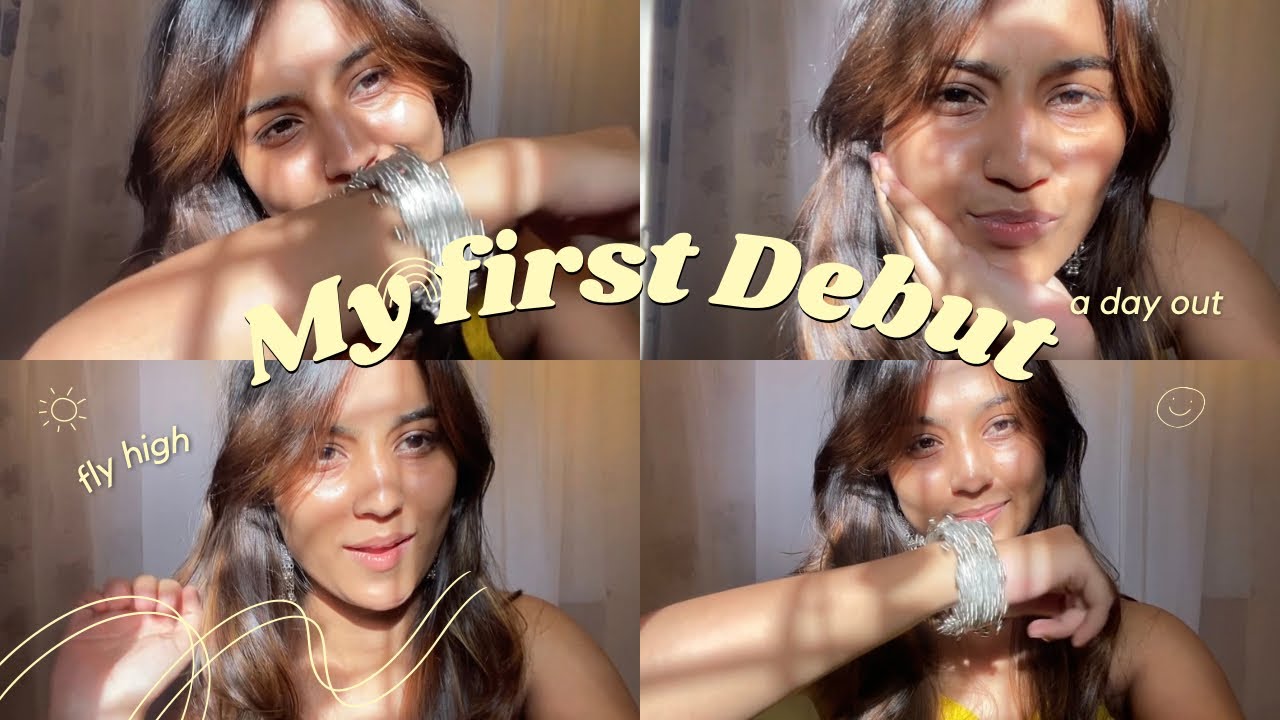 My DEBUT in YT 🎬  |   Quick easy festive GRWM💗✨