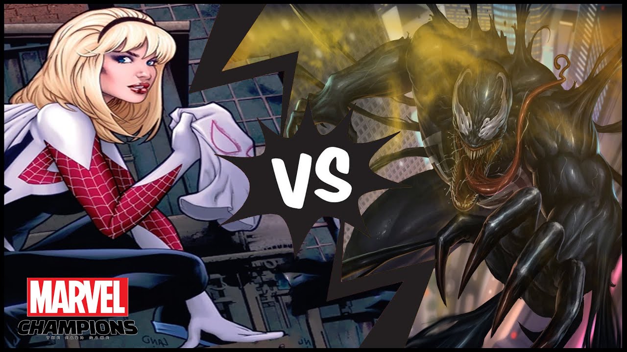 Marvel Champions⎮ Ghost-Spider vs Venom RETO SINIESTRO. Campaña experto⎮Dr. Pirri