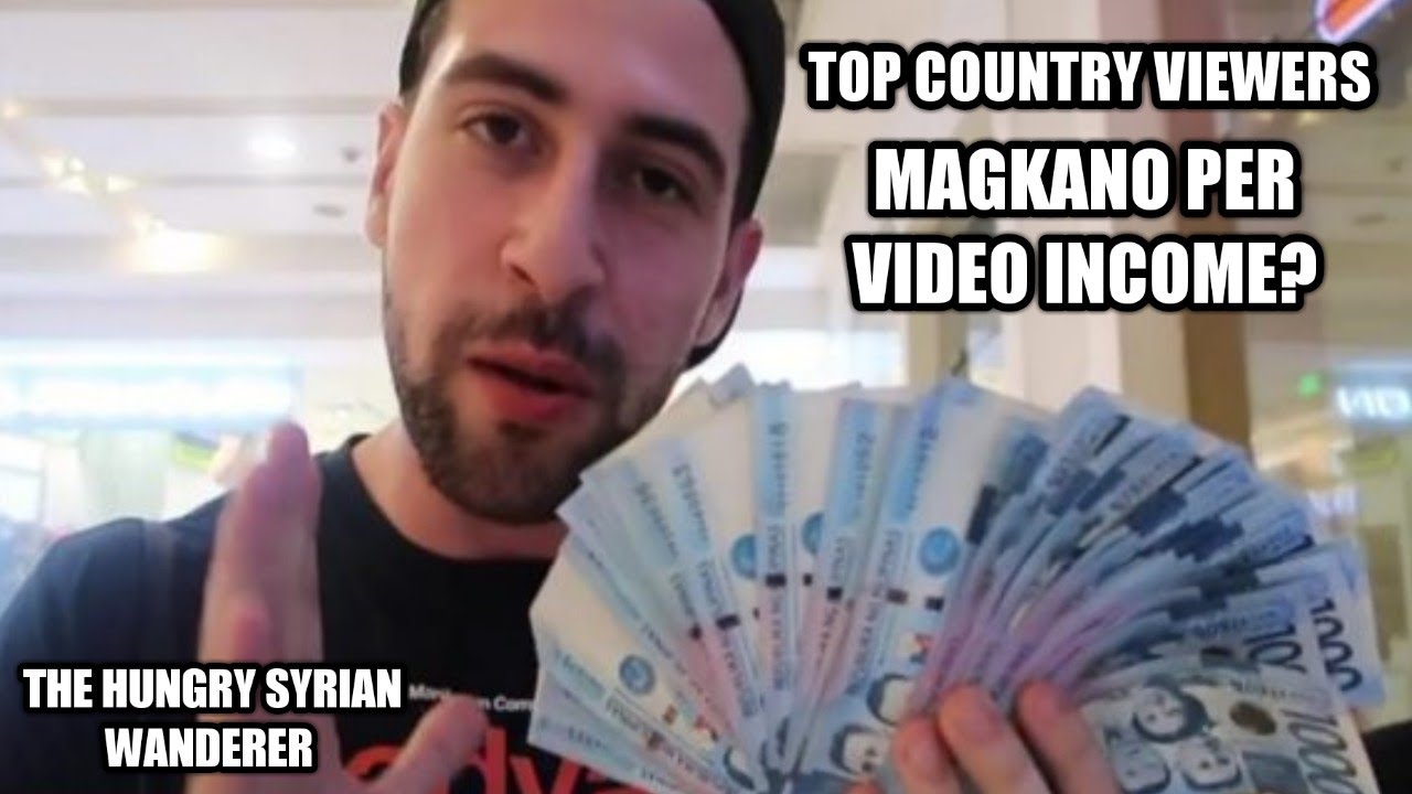 Magkano ang daily income or per video income ni Hungry Syrian Wanderer (Basel Manadil) sa youtube?