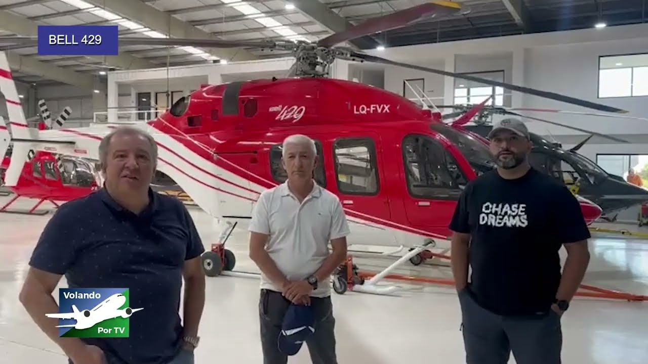 VOLANDO POR TV - HELICOPTERO BELL 429 - HELINORTH.