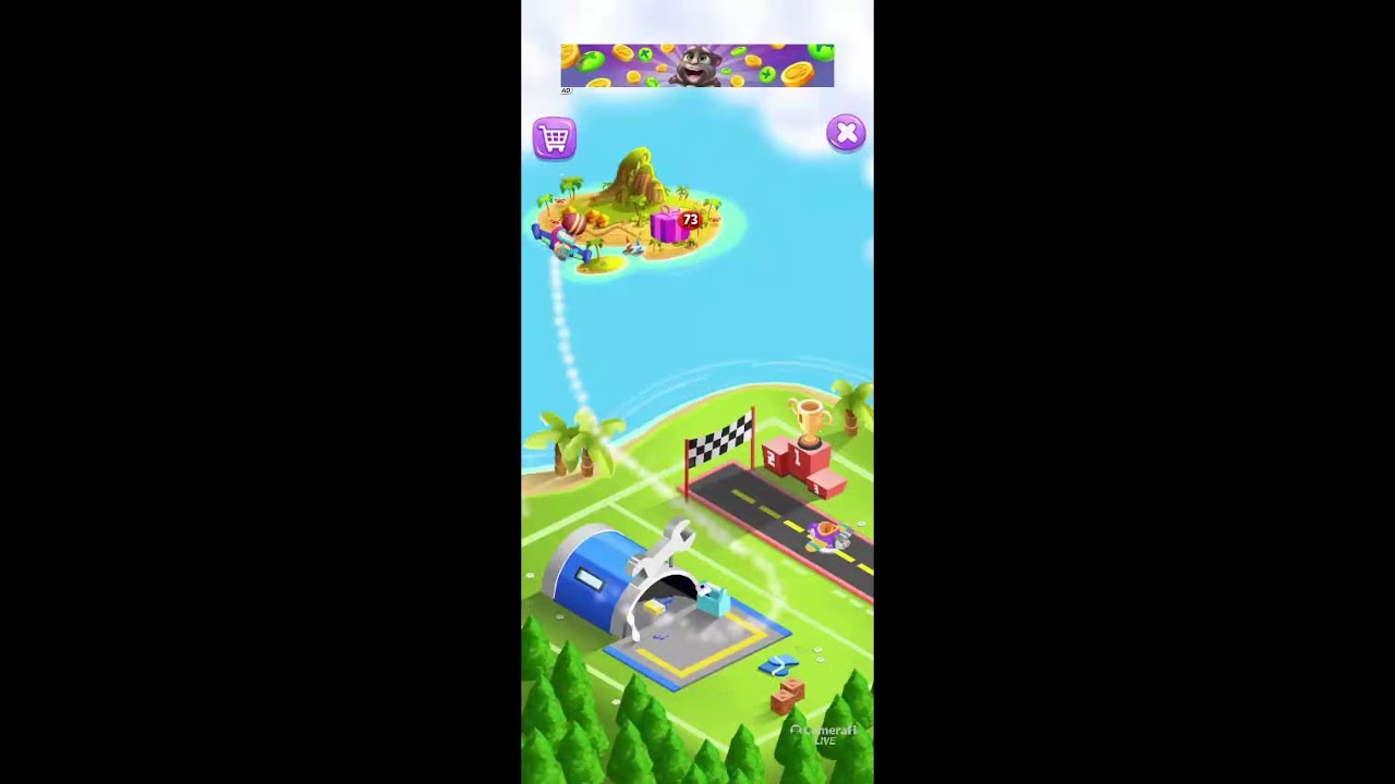 My talking tom fun dancing #shorts #live #trending #viraltom #funnycat #satisfying
