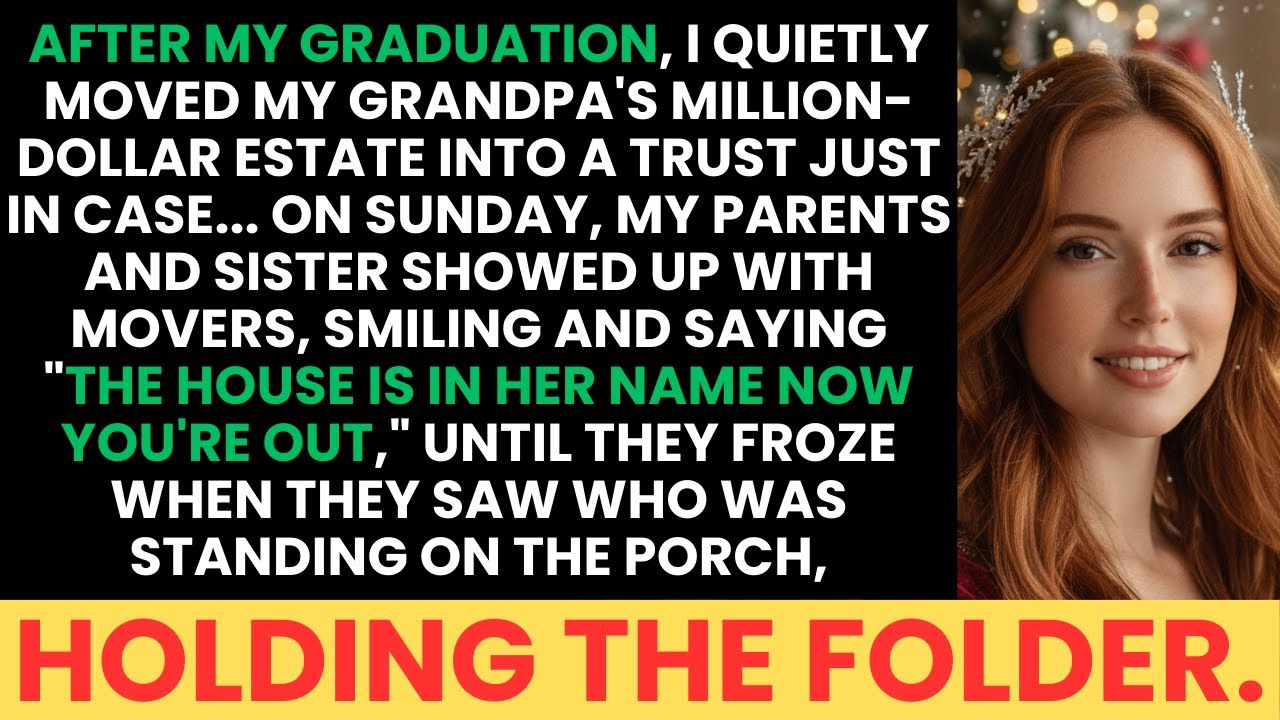 After My Graduation, I Quietly Moved My Grandpa’s Million-Dollar Estate Into a Trust. Just In Case…