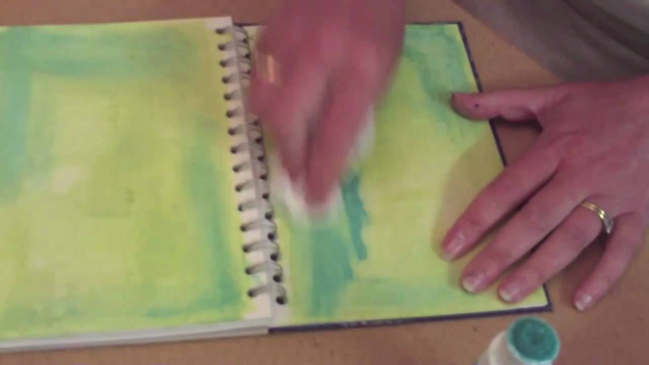 Art Journal Page: Butterfly