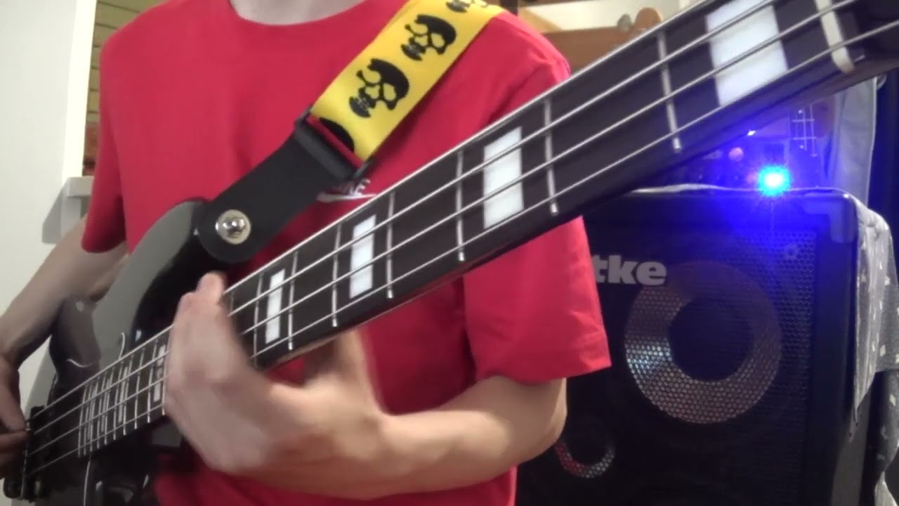 Green Day - Still Breathing Bass Cover