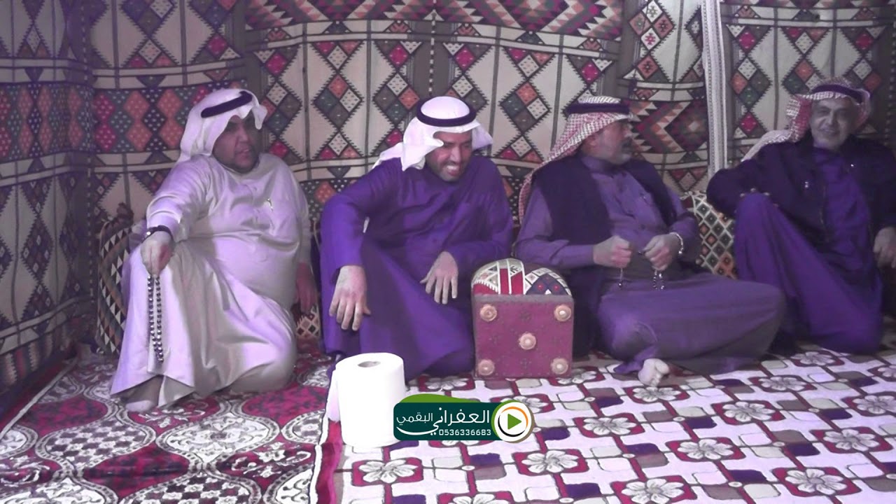 العفراني في زياره خاصه لشاعر مساعد بن نافع الجليدي الحربي عند الابل في البكيريه منطقة القصيم