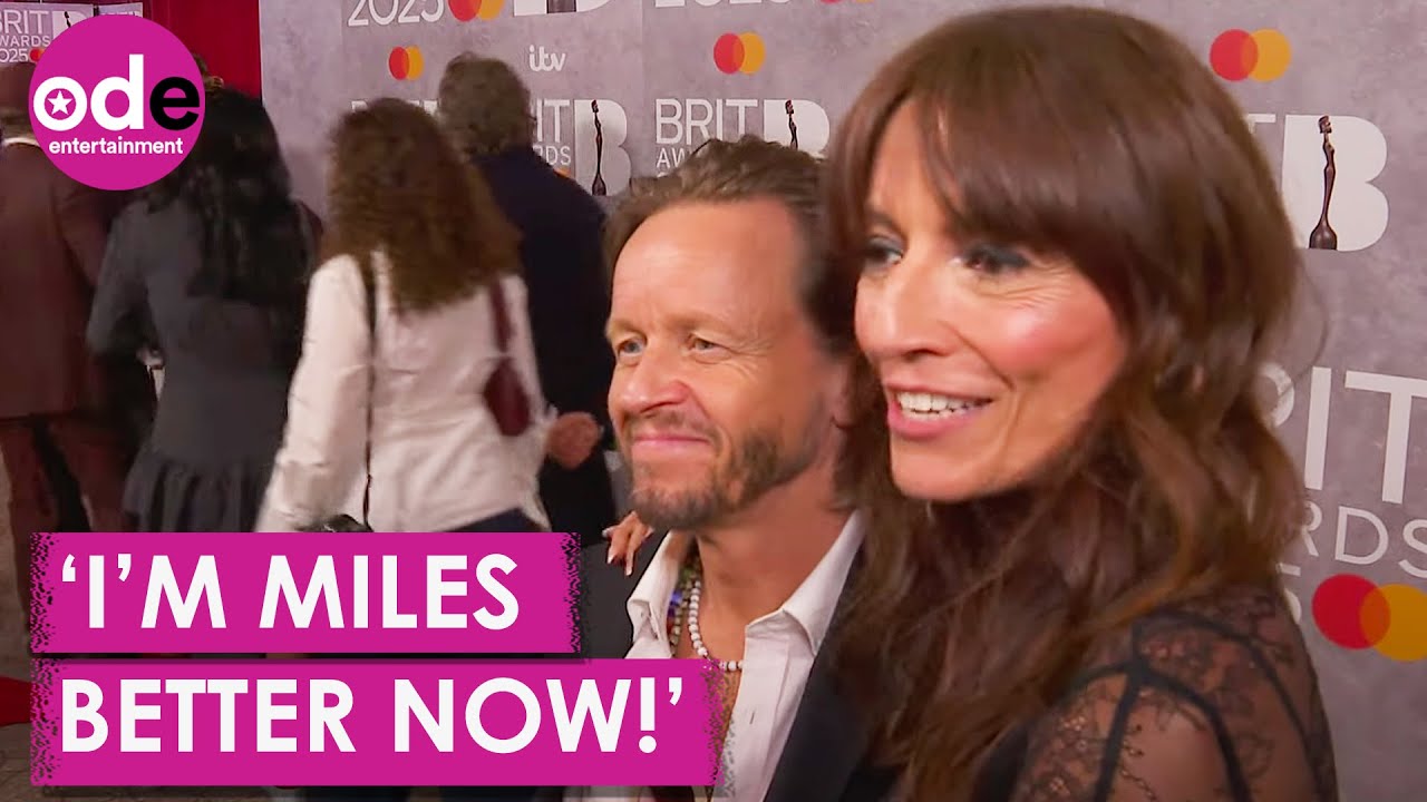 BRITs: Davina McCall Reflects On Life Changing Brain Tumour