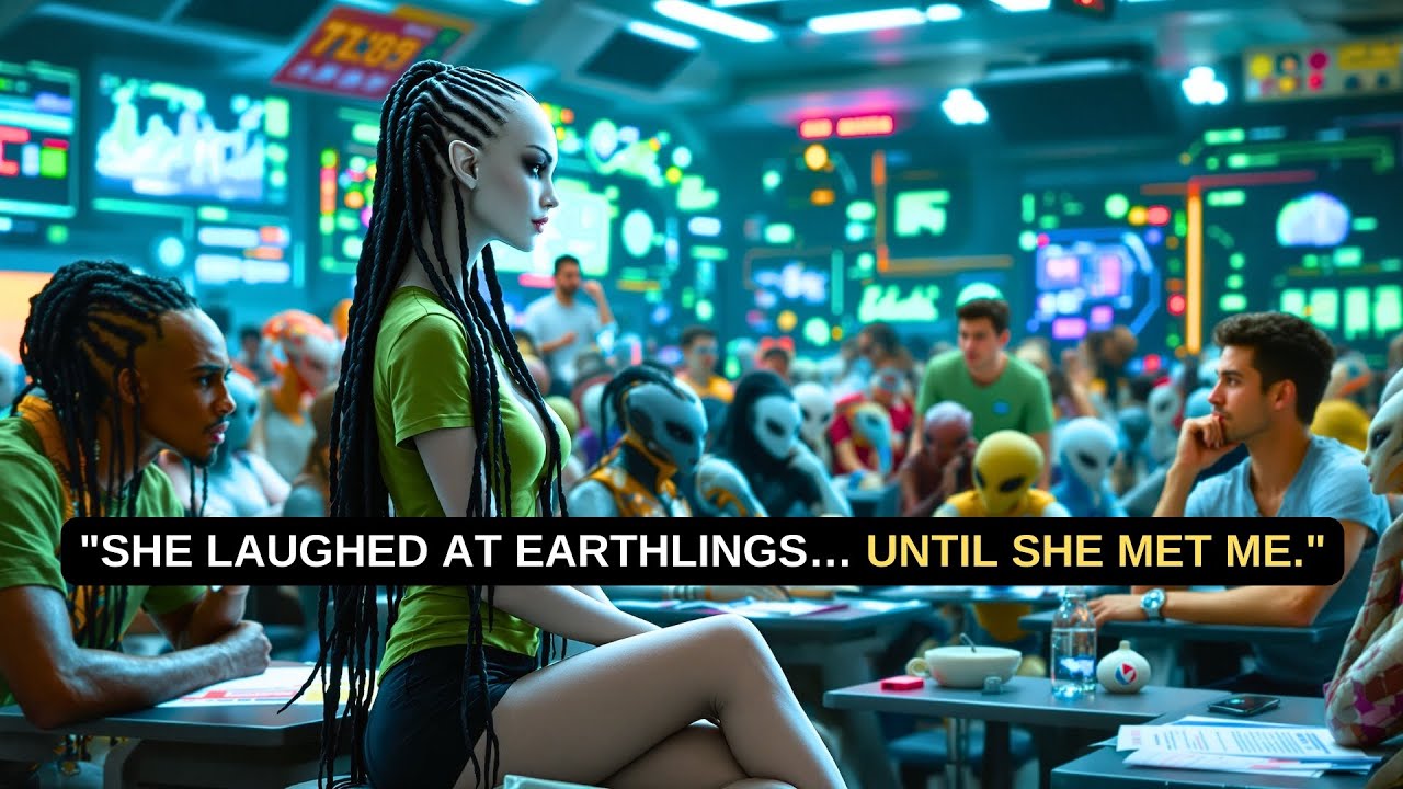 The Alien Girl Mocked the Human in Class—Then She Discovered His Earthly Origin