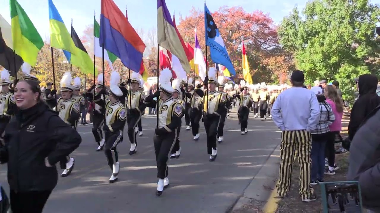 The Purdue AAMB March to Ross-Ade Stadium 11/2/2024