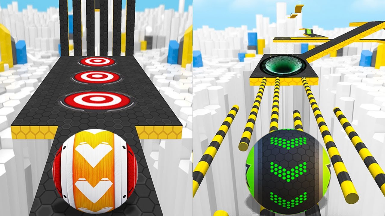 Going Balls VS GyroSphere Trials, Rolling Balance Ball 3D, Rollance Adventure Ball, Action Balls
