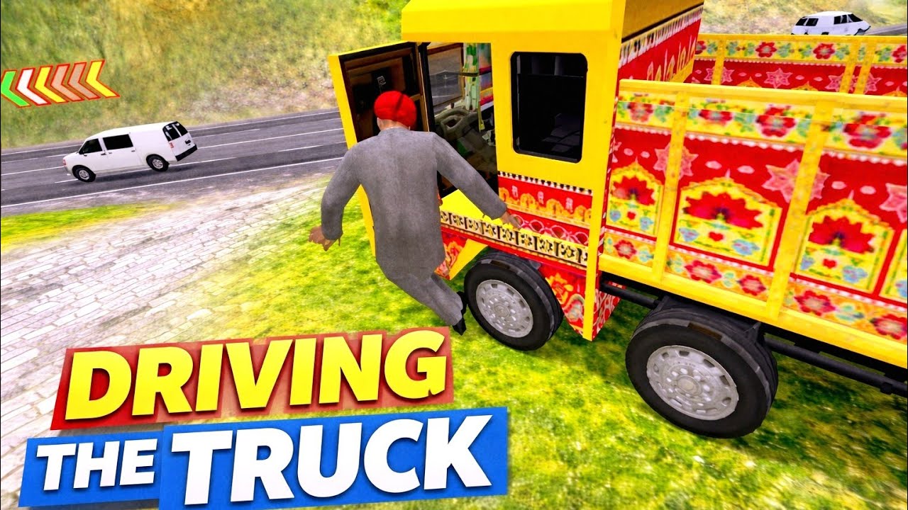 Driving the Indian Truck On Mountain Road | Truck Simulator Gameplay 