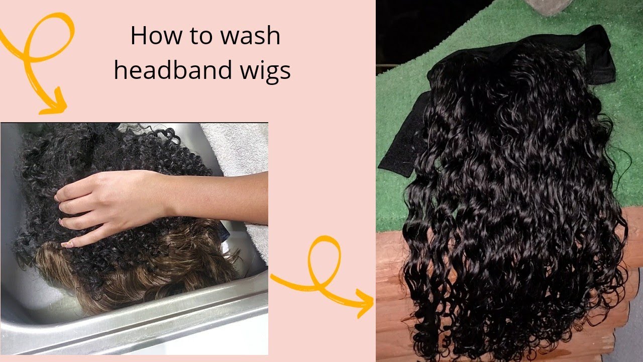 How & what I use to wash my headband wigs