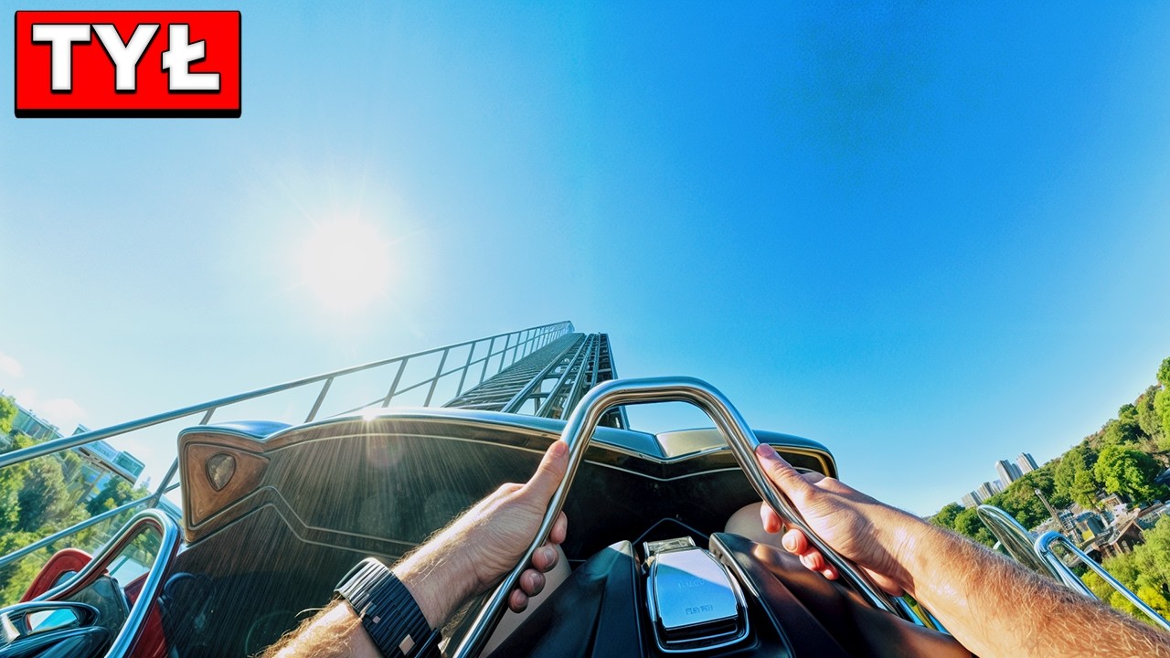 Lech Coaster (Przejazd) (Tył) - Legendia 2025 (POV) (Chorz&oacute;w, Polska) Insta360 X4