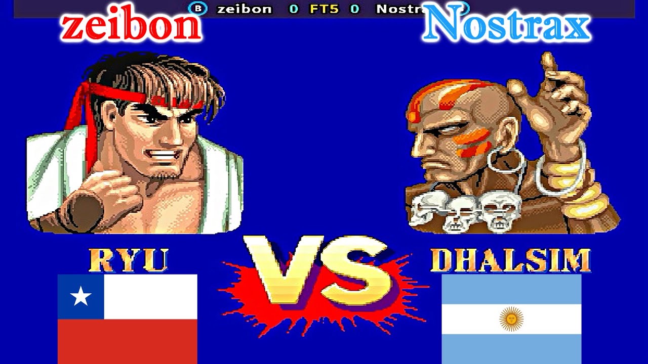 Street Fighter II': Champion Edition - zeibon vs Nostrax FT5